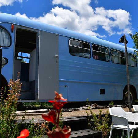Evi The School Bus At Oromahoe Downs Farm Puketona Kültér fotó